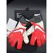 Nike Other | Nike Gk Grip 3 Red/White/Black Soccer Gloves Cn5651 636 Brand New Size 8 | Color: Black/Red | Size: 8