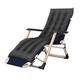 BROGEH Deck Chair Sun Lounger, Garden Zero Gravity Chair Folding Recliners Folding Recliner Lounge Lazy Leisure Sloping Chair Multi-Angle Adjustment Indoor And Outdoor Load-Bearing 200Kg hopeful