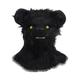 SIULAS Holloween Bear Head Mask - Movable Mouth Bear Mask - Costume Cosplay Mouth Mover Bear Masks for Halloween Party Cosplay Costume,Black,40cm