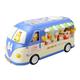 F Fityle Busy Learning Food Toy Interactive Bus School Bus Learning Toys Funny Baby Musical Bus Toys for Ages 1 2 3 Years Old Children, Blue