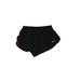 Nike Athletic Shorts: Black Solid Activewear - Women's Size Large