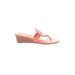 Jack Rogers Wedges: Orange Shoes - Women's Size 7 1/2