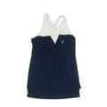 Lucas Hugh Swimsuit Top Blue Print V Neck Swimwear - Women's Size Large