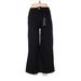 Black Label by C'est Toi Jeans - High Rise Wide Leg Boyfriend: Black Bottoms - Women's Size 13 - Black Wash