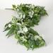 Primrue Ridgewood 60" in. Faux Eucalyptus Garland in Green/White | 5.5 H x 60 W x 15.5 D in | Wayfair 43EB642662234095B8FB5F873B8E0EB2