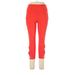 Bally Total Fitness Active Pants - High Rise: Red Activewear - Women's Size X-Large