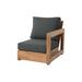Loon Peak® Isbah Teak Outdoor Lounge Chair Wood in Brown | 31 H x 25.5 W x 41 D in | Wayfair ABBA982986C5486690CD4647FC3B2726