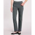 Blair Women's Alfred Dunner® Allure Stretch Proportioned Medium Pants - Grey - 24W - Womens