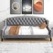 Twin Size Daybed w/ Tufted Button for Living Room Bedroom GuestRoom