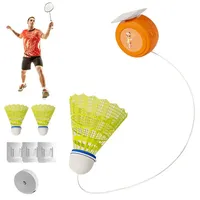 Badminton Rebound Trainer tragbares Gerät für Badminton Rebound Training Badminton Selbststudium
