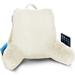 Nestl Memory Foam Reading Pillow with Backrest, Arms and Pockets