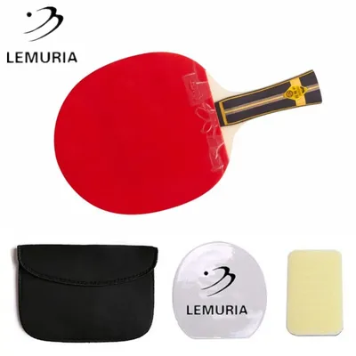 Super zlc Tischtennis schläger mit fl Griff, Tischtennis schläger, zusammen gebaute Pickel aus Pingpong-Gummi, profession elle Offensive Image