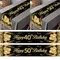 Alles Gute zum 30. 40. 50. Geburtstag Banner Schwarz Gold Geburtstag Party Dekorationen Erwachsene 30. 40. 50 Jahre alt Geburtstag Party Supplies