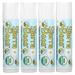 Sierra Bees Organic Lip Balms Unflavored 4 Pack 0.15 oz (4.25 g) Each Pack of 2