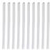 100pcs Nose Bridge Strips Mask Aluminum Rods Nose Protective Strip Face Mask Accessories for Industry Home (Double Side Tape)