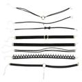 40 pcs Choker Necklace Simple Collar Necklace Neck Accessory for women Girls