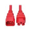 Tripp Lite series Power Cord C14 to C15 Heavy-Duty 10ft Red P018-010-ARD