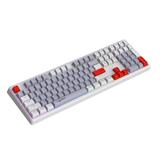 HXSJ K108 Gaming Keyboard Wired Membrane Keyboard RGB Streamer Adjustable Backlit Super Mechanical Feel for Game/Office
