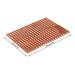 Qisuw Cooling Copper Sheet Pad 2.5in SSD Heatsink Heat Sink Pure Copper Ultra Thin Pad