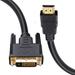 ruhuadgb DOONJIEY High Clarity 1080P HDMI-compatible Male to DVI-D Male Bi-directional Adapter Cable for HDTV