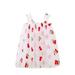 Toddler Baby Kids Girls Floral Pineapple Summer Sleeveless Beach Tutu Dress Casual Layered Tulle Easter Dresses for Kids Frocks Girls 3_4years Girl Wedding Dress with Dress Girls Short Sleeve Dress