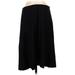 Banana Republic Wool Midi Skirt Midi: Black Solid Bottoms - Women's Size 4