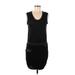 BCBGMAXAZRIA Casual Dress - Bodycon: Black Dresses - Women's Size Medium