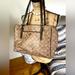 Coach Bags | Coach Peyton Signature Monogram Canvas Double Zip Jordan Caryall | Color: Brown | Size: Os