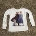 Disney Shirts & Tops | Girls Size 3 Baby Gap Long Sleeve Organic Cotton Disney Frozen T-Shirt | Color: White | Size: 3tg