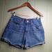 J. Crew Shorts | J Crew Mercantile Cut-Off Denim Shorts 26 Raw Hem Blue | Color: Blue | Size: 26