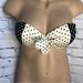 Victoria's Secret Swim | 36d Victorias Secret Underwire Push-Up Black White Polka Dot Swimsuit Bikini | Color: Black/White | Size: L