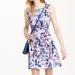 J. Crew Dresses | J. Crew Size Four Fully Lined Purple Watercolor Inspired Dress | Color: Blue/Purple | Size: 4