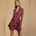 Free People Dresses | Free People Adella Wrap Dress | Color: Pink/Purple | Size: S