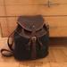 Dooney & Bourke Bags | Gorgeous Dooney & Bourke Vintage Backpack | Color: Black/Brown | Size: Os