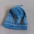 American Eagle Outfitters Accessories | Aeo Y2k Hat Beanie | Color: Blue/White | Size: Os