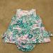 Lilly Pulitzer Matching Sets | Lilly Pulitzer Baby Dress | Color: Green/Pink | Size: 6mb