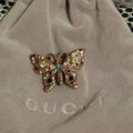 Gucci Jewelry | Gucci Rare Butterfly Pendant Authentic With Dust Bag (No Chain) | Color: Red | Size: Os