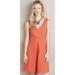 Anthropologie Dresses | Anthropologie Hd In Paris "Ardmore" Dress In Orange Size 0 A583 | Color: Orange | Size: 0