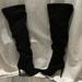 Jessica Simpson Shoes | Jessica Simpson Over The Knee Boots, Black Velvet Size 7 | Color: Black | Size: 7