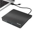 Yaeonku External Bluray Drive,USB 3.0 and Type-C Portable 3D Blu-ray DVD Writer Burner,Slim Optical Bluray CD DVD Drive Writer Suitable for Windows XP/7/8/10/11 MacOS for PC,Laptop,Desktop,Mac