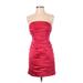 Express Cocktail Dress - Party: Red Dresses - Women's Size 0