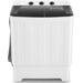 Homdox 4.1 Cubic Feet cu. ft. High Efficiency Portable Washer & Dryer Combo White | 25.8 H x 22.6 W x 14.2 D in | Wayfair ABDMB005573_4_N