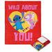 Northwest Disney Lilo & Stitch Wild Valentine Silk Touch Throw | Wayfair 1DLS236000018OOF