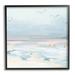 Stupell Industries Az-941-Framed Pastel Coastal Landscape On Canvas by June Erica Vess Print Canvas in Blue | 17 H x 17 W x 1.5 D in | Wayfair