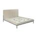 Hokku Designs Katerina Low Profile Platform Bed Upholstered/Polyester in Gray | 49 H x 81 W x 88 D in | Wayfair DE2CB69F2E2E4ABDA2D43273B10B3321