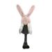 The Holiday Aisle® Pink Standing Fabric Girl Bunny Easter Gnome 20.5"H | 20.5 H x 7.1 W x 5.1 D in | Wayfair 5CA2D0816B044A80B848CF5C306EAEE6