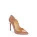 Hot Chick Scallop Pointed Toe Pump