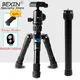 BEXIN Treppiede portatile per telefono Supporto da viaggio Mini treppiede video da tavolo con telecomando Bluetooth 360 ° Testa a sfera per fotocamera DSLR