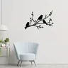 Uccello su un ramo regalo per l'inaugurazione della casa arte della parete arte della parete in