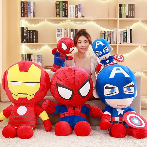 Disney Marvel Avengers weich ausgestopft Kapitän Amerika Iron Man Spiderman Plüschtiere Film puppen